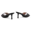 Women's Low Heels Stiletto Heeled Slides, Open Toe One Band Slip-On Heeled Mules ?C Dressy Heeled Sandals for Prom, Party Wedding