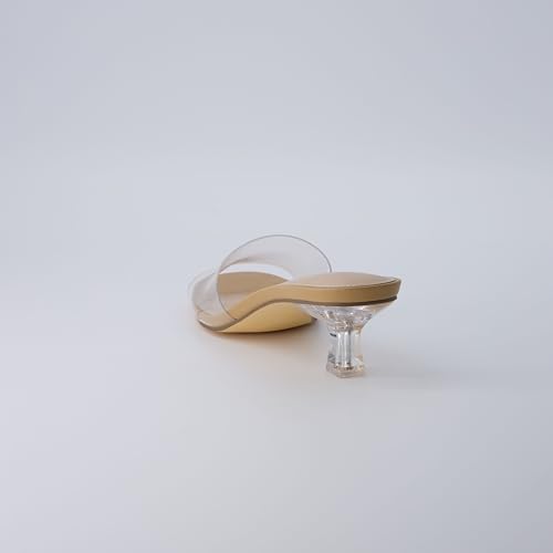 Women's Doral Lucite Kitten heel mule sandals +Memory Foam, Wide Widths Available