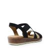 Women's Summer Dressy Low Wedge Heels Comfortable Slip on Casual Flat Sandals for Walking Vacation