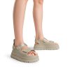Platform Wedges Sandals for Women Chunky Open Toe Dress Walking Comfortable Flat Sandals for Summer
