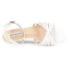 Women's Kitten Low Strappy Heels Ankle Strap Heeled Sandals