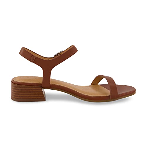 Women's Fontana one band block heel sandal +Memory Foam, Wide Widths Available