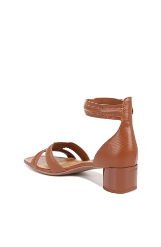 Women's Nora Ankle Strap Low Block Heel Sandal Heeled