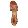 Women's Nora Ankle Strap Low Block Heel Sandal Heeled