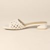 Women's Mini Heel Mule Sandals