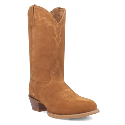 Honey Larkin 12 inch Leather Men's Western R Medium Round Toe Boot 62121-LAR