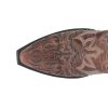 Red Braylynn Women's Western Leather Boots 52411