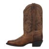 51110 Maddie Black Leather R Toe Womens Western Cowboy Boots