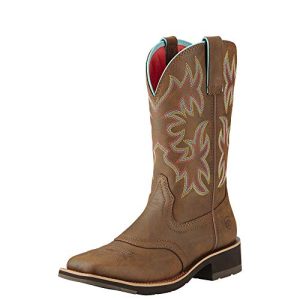 Delilah Leather Western Boots - Women??s Comfortable Cowgirl Boot