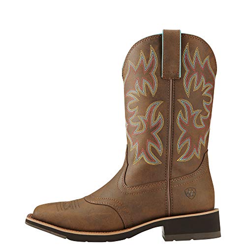 Delilah Leather Western Boots - Women??s Comfortable Cowgirl Boot