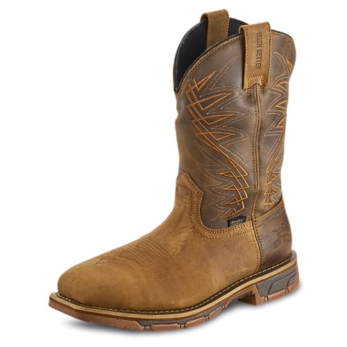 , Marshall, Men??s, 11", Waterproof, Soft Toe, Pull-On Work Boot